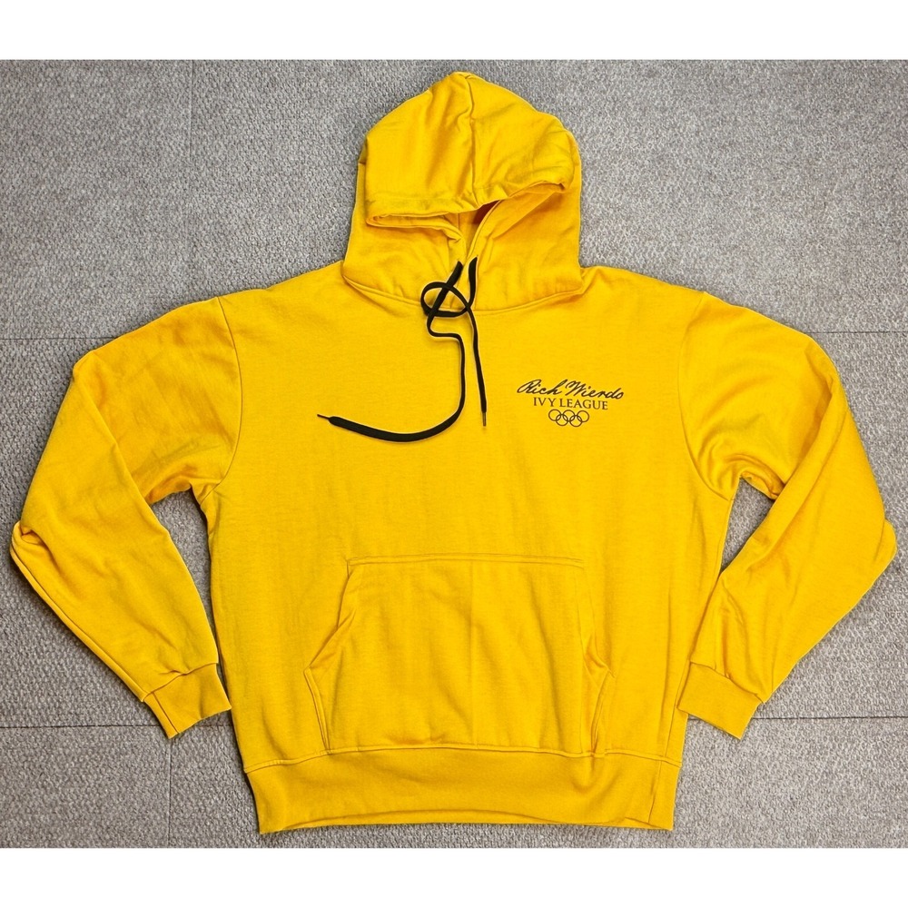Rich Weirdo Ivy League Long Sleeve Hoodie Size Medium